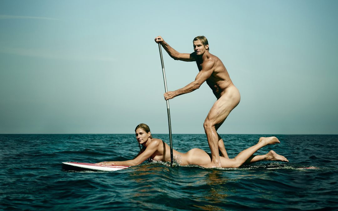 Laird Hamilton and Gabby Reece in ESPN’s The Magazine Body Issue 2015